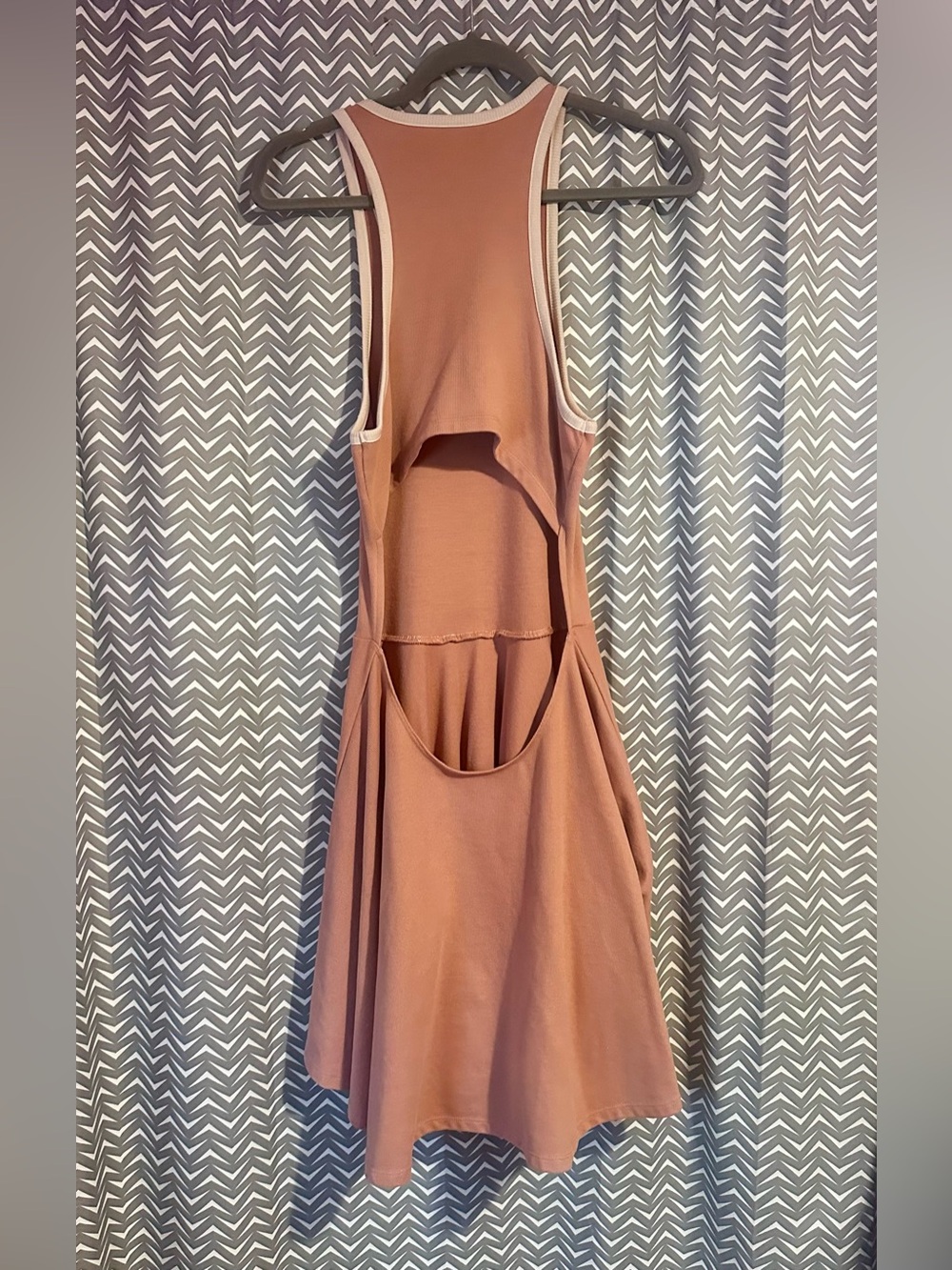 Anthropologie / Daily Practice | Cutout Fit & Flare Dress, Medium - Picture 4 of 6
